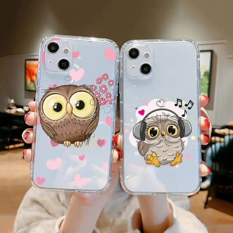 Owl Phone Case Clear Transparent for iPhone 11 12 13 mini pro XS MAX 8 7 6 6S Plus X 5S SE XR 2020
Owl Phone Case Clear Transparent for iPhone 11 12 13 mini pro XS MAX 8 7 6 6S Plus X 5S SE XR 2020