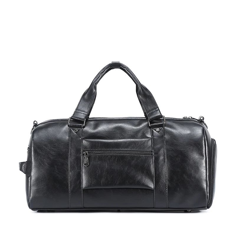 Korean Fashion Men's Travel Bags Casual Business Shoulder Messenger Bags New Leather Sports Duffle Tote Bag with Shoes Pocket
Korean Fashion Men's Travel Bags Casual Business Shoulder Messenger Bags New Leather Sports Duffle Tote Bag with Shoes Pocket