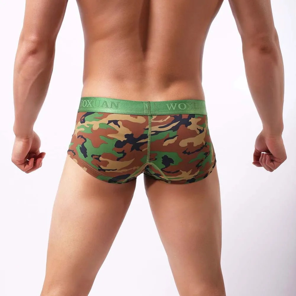 Summer Mens Camouflage Briefs Shorts Soft Slim Breathable Boxers Sexy Underwear Bulge Pouch Male Underpant Masculina 2021
Summer Mens Camouflage Briefs Shorts Soft Slim Breathable Boxers Sexy Underwear Bulge Pouch Male Underpant Masculina 2021