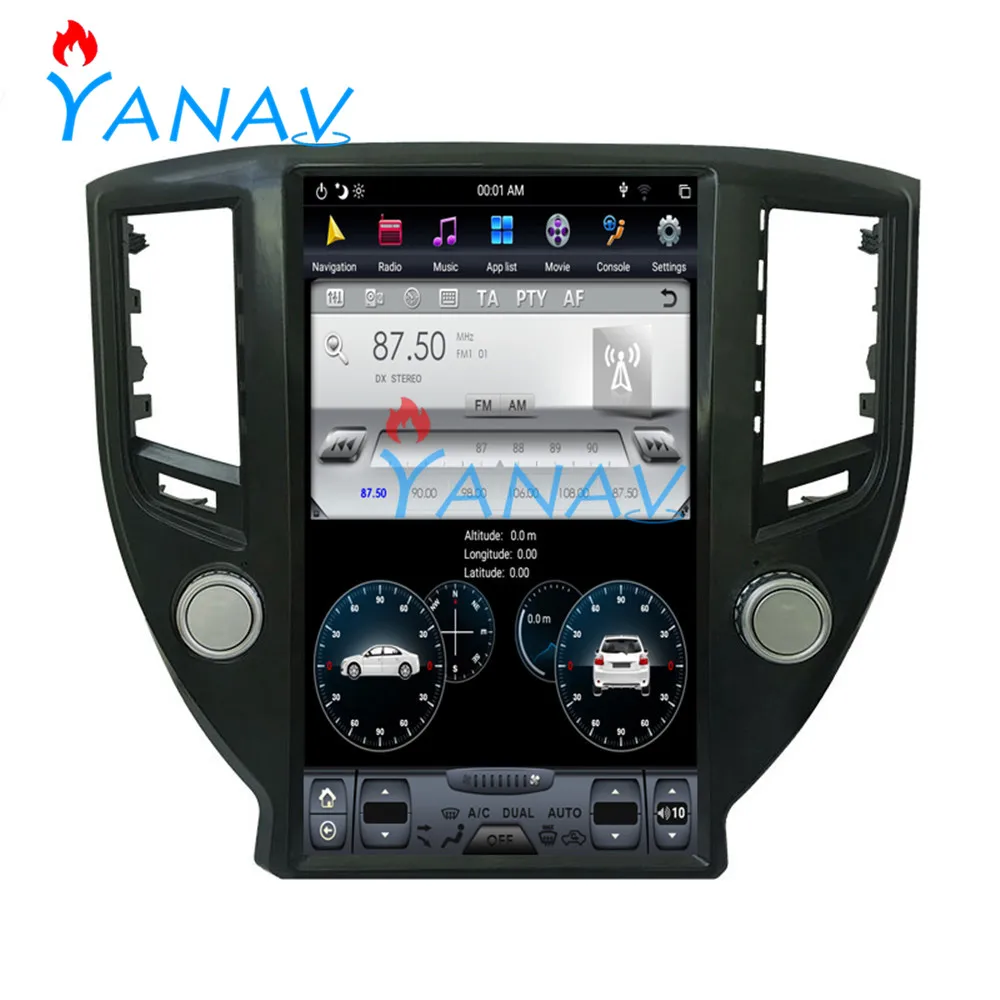 13.6 inch Android 9.0 Car Radio GPS navigation for-TOYOTA CROWN Fourteenth 14th multimedia player Tesla style Vertical screen
13.6 inch Android 9.0 Car Radio GPS navigation for-TOYOTA CROWN Fourteenth 14th multimedia player Tesla style Vertical screen