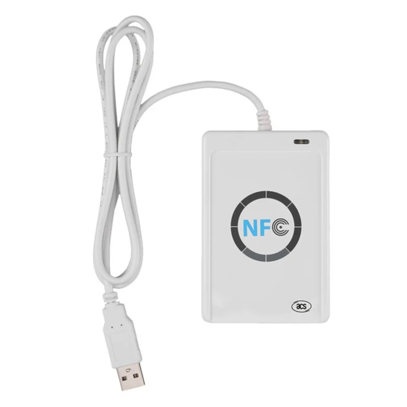 ACR122U Original USB NFC RFID Card Reader Writer For all 4 types of NFC (ISO/IEC18092) Tags +1 SDK CD
ACR122U Original USB NFC RFID Card Reader Writer For all 4 types of NFC (ISO/IEC18092) Tags +1 SDK CD