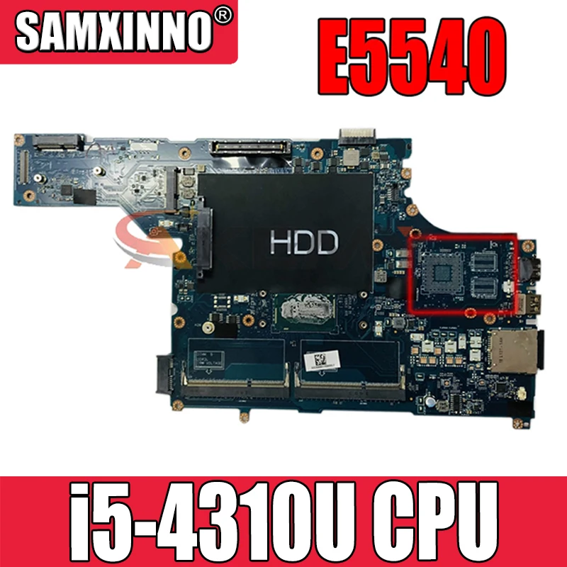 LA-A101P для Dell Latitude E5540 с i5-4310U Материнская плата ноутбука CN-0K4XF7 0K4XF7 K4XF7 100% рабочих
LA-A101P для Dell Latitude E5540 с i5-4310U Материнская плата ноутбука CN-0K4XF7 0K4XF7 K4XF7 100% рабочих