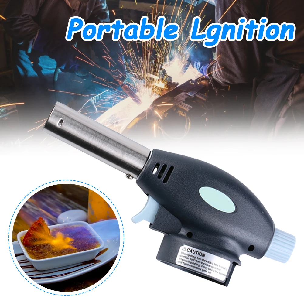 Torch BBQ Flamethrower Butane Burner Gas Burner Automatic Ignition Lighter Baking Welding BBQ Outdoor Flame Gun Kitchen Tools
Torch BBQ Flamethrower Butane Burner Gas Burner Automatic Ignition Lighter Baking Welding BBQ Outdoor Flame Gun Kitchen Tools