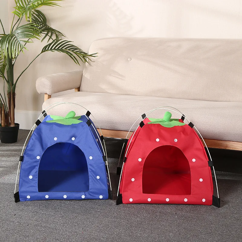 Creative cartoon fruit pet kennel detachable mat wash tent cat dog kennel fashion pet supplies four seasons general
Creative cartoon fruit pet kennel detachable mat wash tent cat dog kennel fashion pet supplies four seasons general