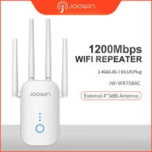 Joowin AC1200 2 4 г & 5 8 Г DUAL band 1200 Мбит/с Wi Fi ретранслятор Wifi повторитель