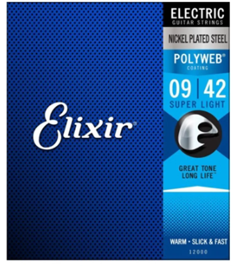 Elixir Nanoweb Polyweb Anti Rust Coating Steel Nickel Plated Steel Electric Guitar Strings 12000 009 042 Warm Slick Fast
Elixir Nanoweb Polyweb Anti Rust Coating Steel Nickel Plated Steel Electric Guitar Strings 12000 009 042 Warm Slick Fast