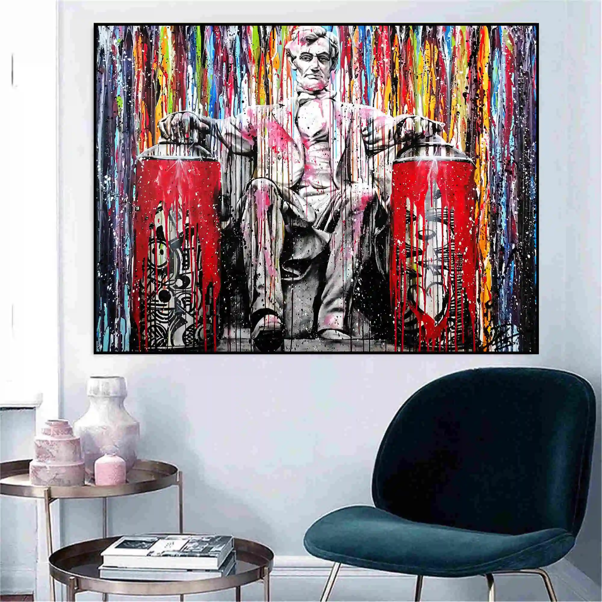 Memorial Canvas Oil Painting, Graffiti Art, Modern Pop Art, Graffiti Style Original Oil Painting, NOT PRINT
Memorial Canvas Oil Painting, Graffiti Art, Modern Pop Art, Graffiti Style Original Oil Painting, NOT PRINT