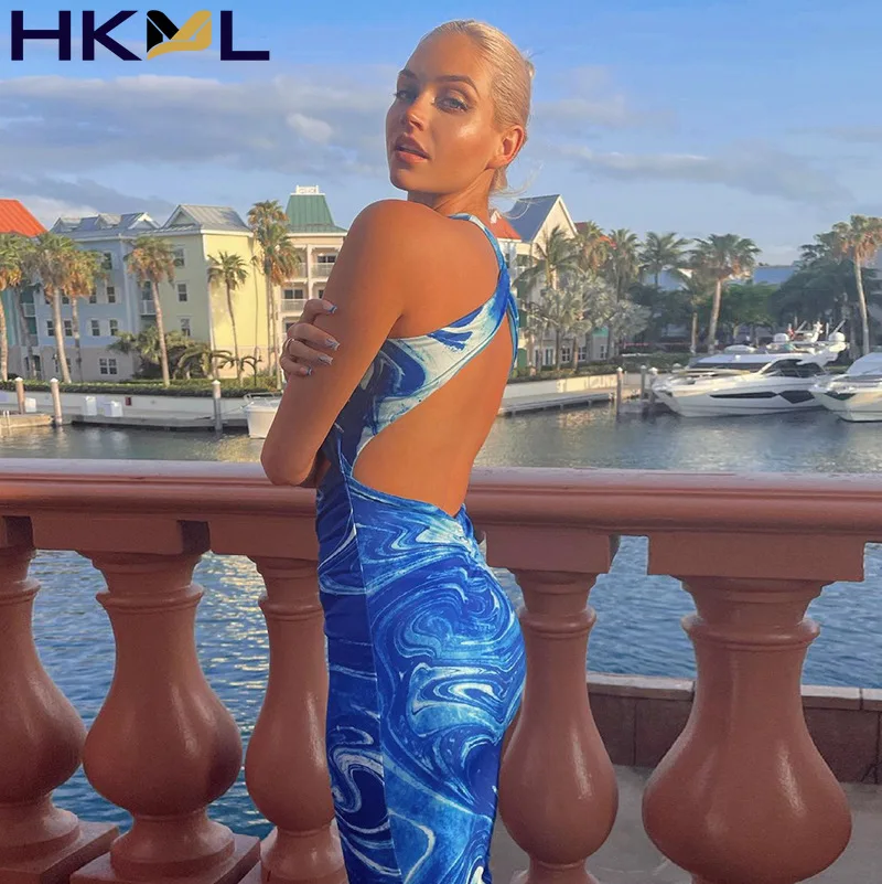2021 Summer Women Dresses Hollow Out Off Shoulder Backless Print Tie Dye Blue Sexy Beach Bodycon Maxi Dresses
2021 Summer Women Dresses Hollow Out Off Shoulder Backless Print Tie Dye Blue Sexy Beach Bodycon Maxi Dresses