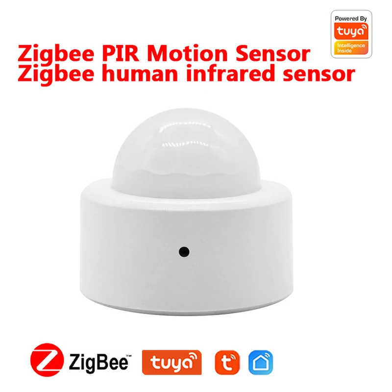 

Смарт-датчик движения человеческого тела Tuya, миниатюрный детектор движения PIR, работает с приложением Zigbee3.0Gateway в режиме реального времени, 1...