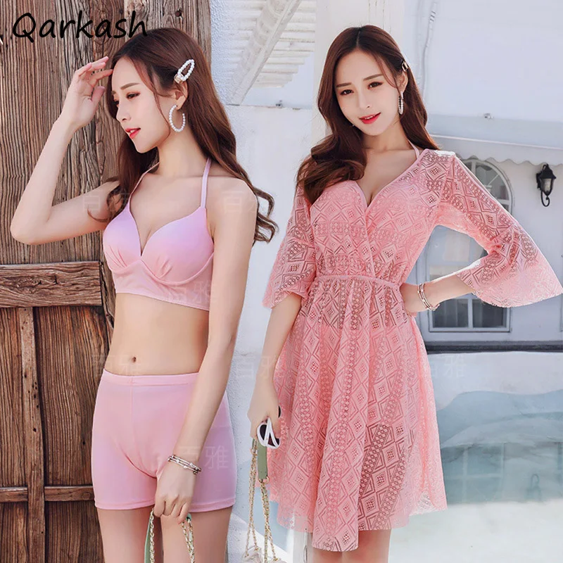 Bikini Set Women Summer Beachwear Solid Elegant Swimming Feminino 3pcs Basic Holiday Sexy Slim Bohe Leisure Popular Simple Ins
Bikini Set Women Summer Beachwear Solid Elegant Swimming Feminino 3pcs Basic Holiday Sexy Slim Bohe Leisure Popular Simple Ins