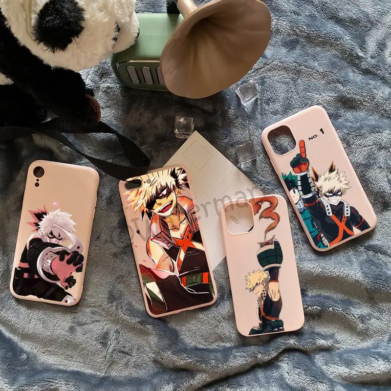 My Hero Academia Bakugo Katsuki Phone Case For IPhone 11 12 13 Pro Max Mini Xs Xr X 8 7 6s 6 Plus Pink Candy Colors Funda
My Hero Academia Bakugo Katsuki Phone Case For IPhone 11 12 13 Pro Max Mini Xs Xr X 8 7 6s 6 Plus Pink Candy Colors Funda