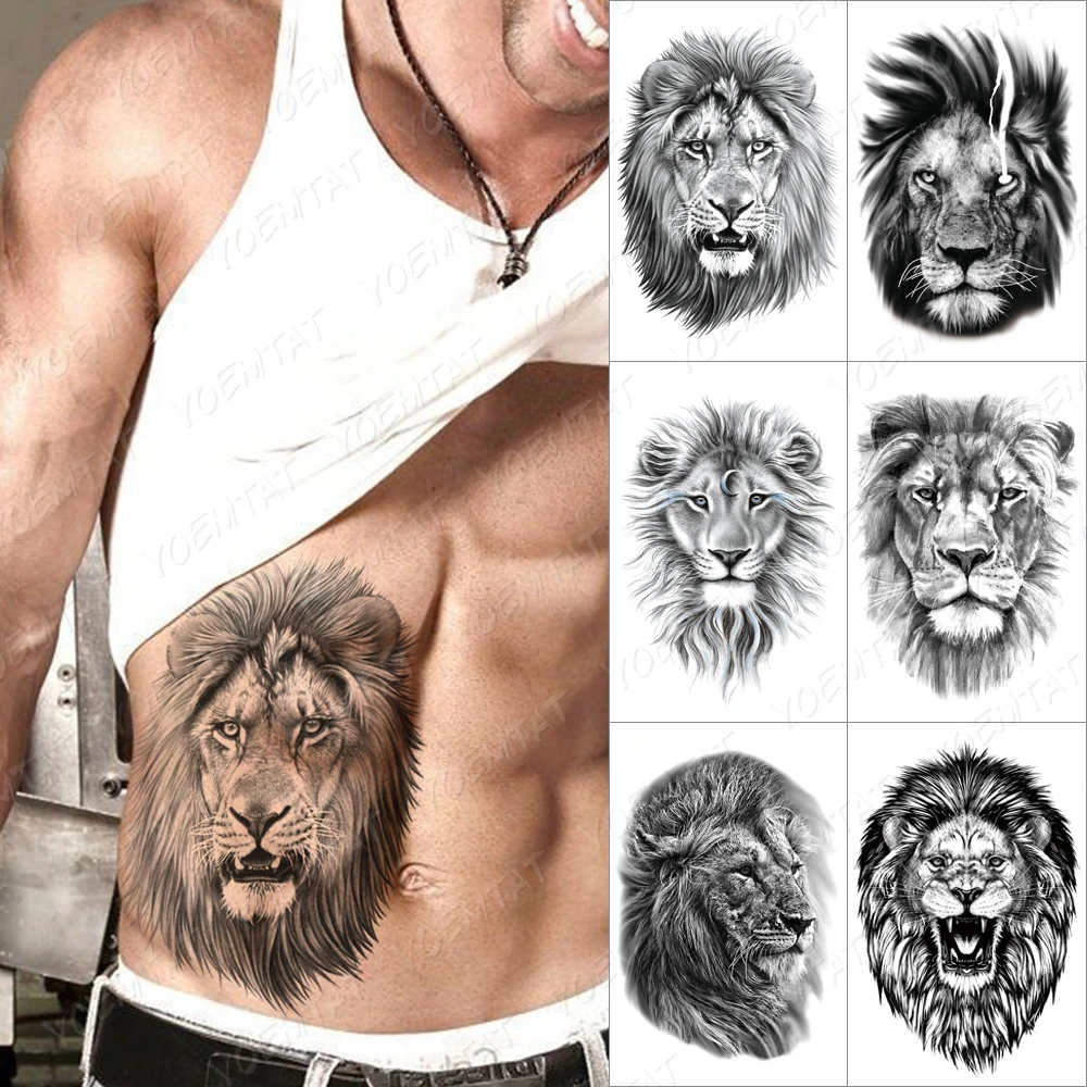 Realistic Lightning Lion Temporary Tattoo Sticker For Men Women Wolf Tiger Waterproof Fake Henna Wild Animal Body Art Tatoo
Realistic Lightning Lion Temporary Tattoo Sticker For Men Women Wolf Tiger Waterproof Fake Henna Wild Animal Body Art Tatoo