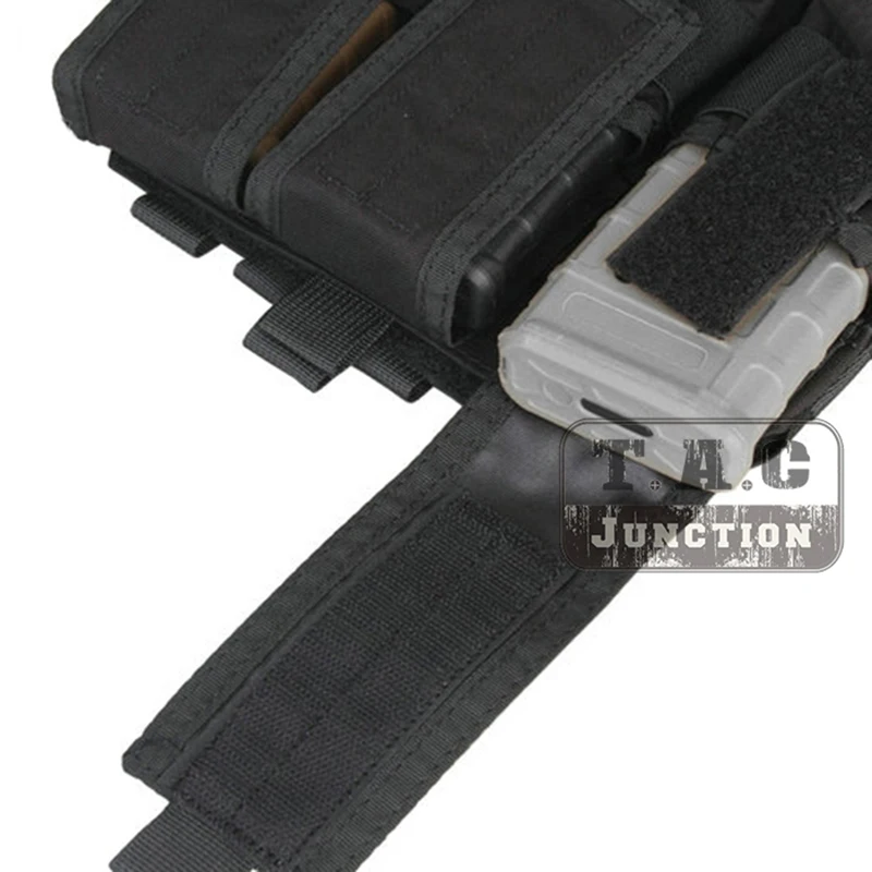 Emerson Assault Pack Panel For CPC AVS JPC 2.0 Vest MOLLE Triple Accessory Pack Panel With M4 M16 5.56 Magazine Pouch Black 
Emerson Assault Pack Panel For CPC AVS JPC 2.0 Vest MOLLE Triple Accessory Pack Panel With M4 M16 5.56 Magazine Pouch Black