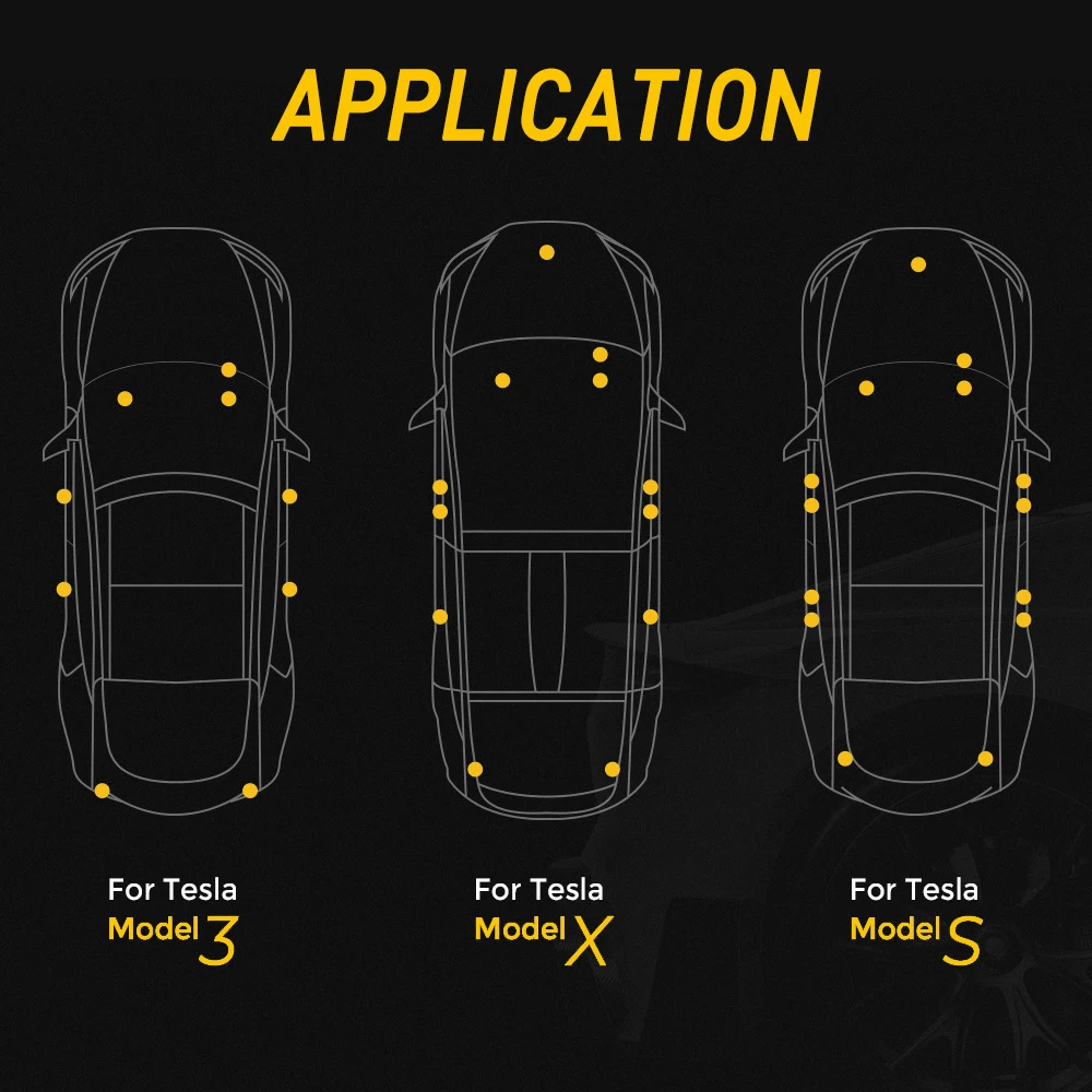For Tesla Model X S 3 Ultra-Bright OEM Car LED Interior Light Door Trunk Footwell GloveBox Light Tesla Lnterior Atmosphere lamp
For Tesla Model X S 3 Ultra-Bright OEM Car LED Interior Light Door Trunk Footwell GloveBox Light Tesla Lnterior Atmosphere lamp