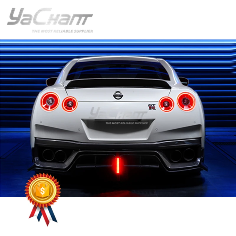 Carbon Fiber Rear Lip Kit Fit For 2017-2020 R35 GTR EBA YC DESIGN Style Rear Diffuser with Underbaord & Fog Lamp
Carbon Fiber Rear Lip Kit Fit For 2017-2020 R35 GTR EBA YC DESIGN Style Rear Diffuser with Underbaord & Fog Lamp