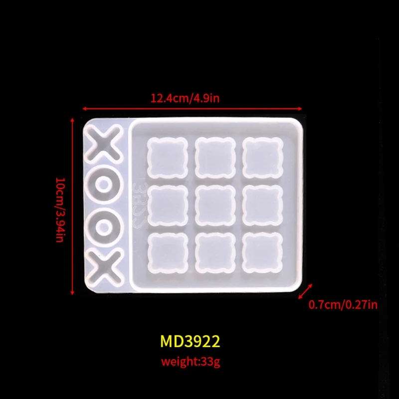 Small Tic Tac Toe Molds for Resin Casting Small O X Board Game Silicone Mold DIY Craft Classic Board Family Games Molds
Small Tic Tac Toe Molds for Resin Casting Small O X Board Game Silicone Mold DIY Craft Classic Board Family Games Molds
