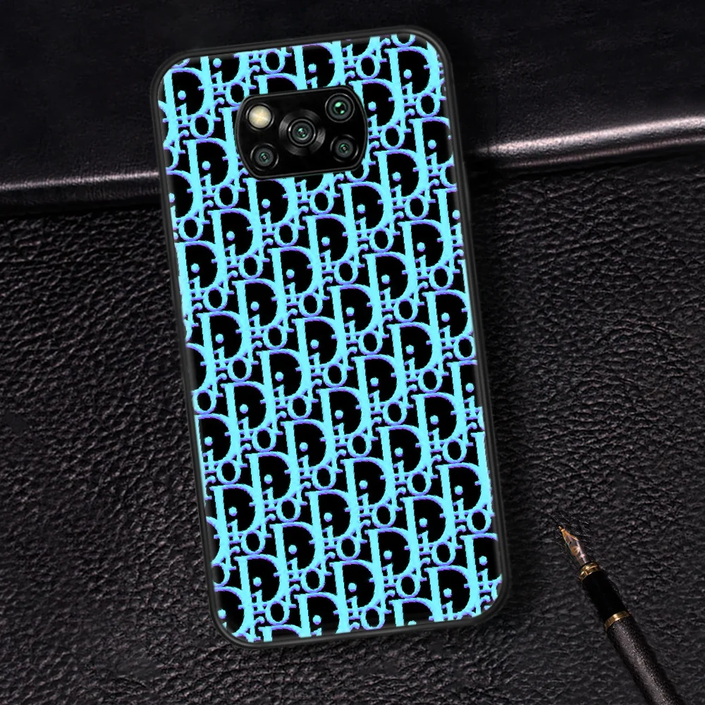 Luxury Brand Christmas D-Diors Phone Case Cover Hull For Xiaomi Mi A2 A3 8 9 SE 9T 10 10T Lite Pro Ultra Poco X3 black Coque
Luxury Brand Christmas D-Diors Phone Case Cover Hull For Xiaomi Mi A2 A3 8 9 SE 9T 10 10T Lite Pro Ultra Poco X3 black Coque