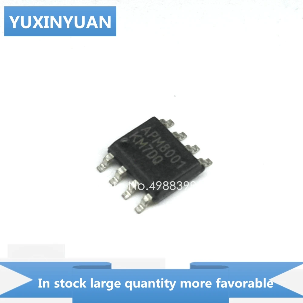 YUXINYUAN 10 шт./лот APM8001 PM8001 M8001 APM 8001 SOP8 в наличии | Электронные компоненты и