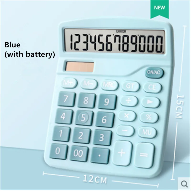 Student financial accounting special office examination study fashion creative portable science 12 digit electronic calculator
Student financial accounting special office examination study fashion creative portable science 12 digit electronic calculator