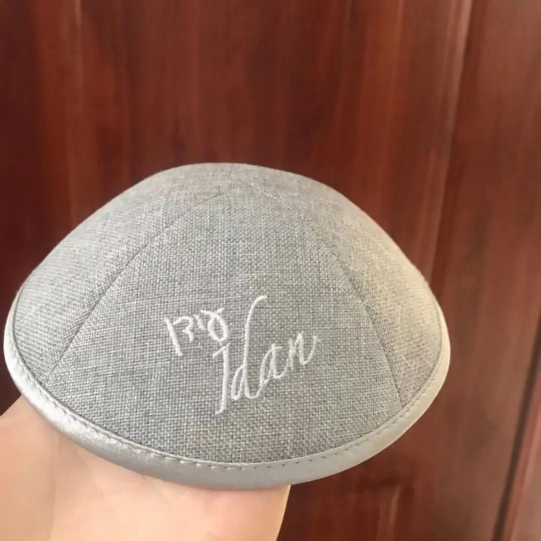 KIPPAS Свадебный KIPPOT льняной кипот бирюзовый|Мусульманская одежда| |