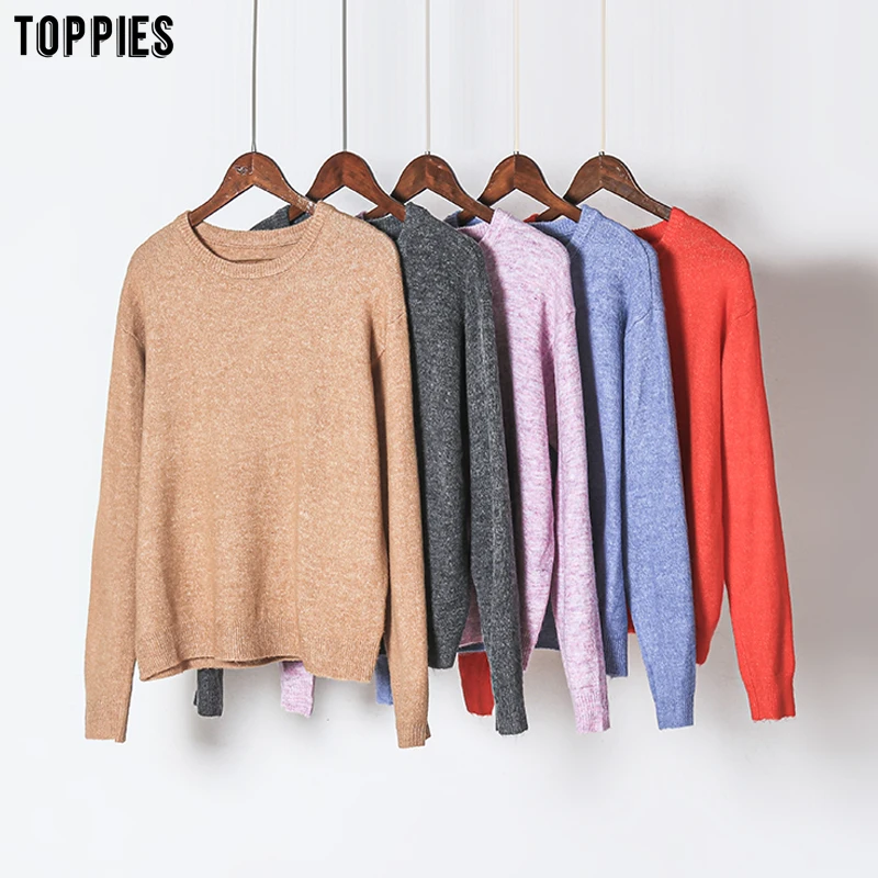 toppies 2021 womens sweater autumn winter knitted tops round neck pullover sweater Korean winter clothes
toppies 2021 womens sweater autumn winter knitted tops round neck pullover sweater Korean winter clothes