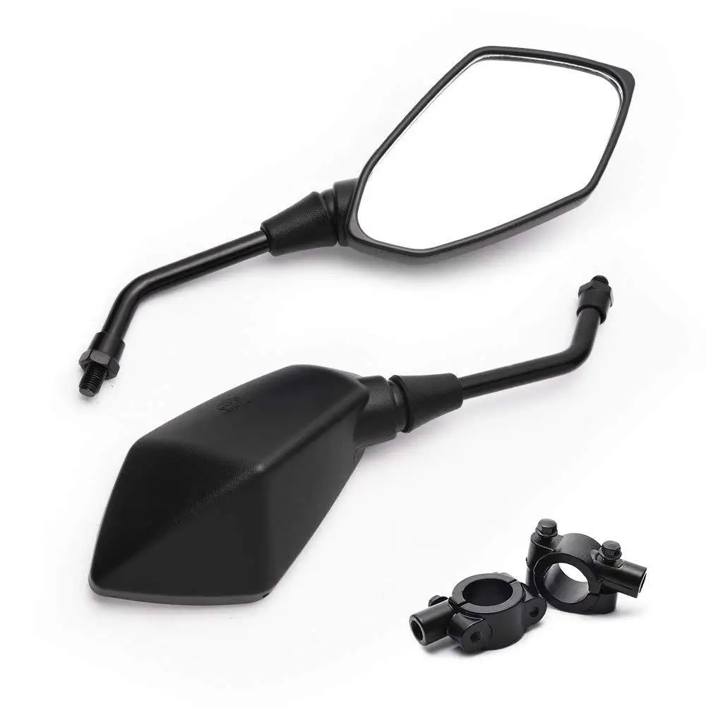2Pcs/pair Motorcycle Mirror 10mm 8mm Screw Glass Clear Rear View Moto Handlebar Decoration Mirrors Black Classic Fashion
2Pcs/pair Motorcycle Mirror 10mm 8mm Screw Glass Clear Rear View Moto Handlebar Decoration Mirrors Black Classic Fashion
