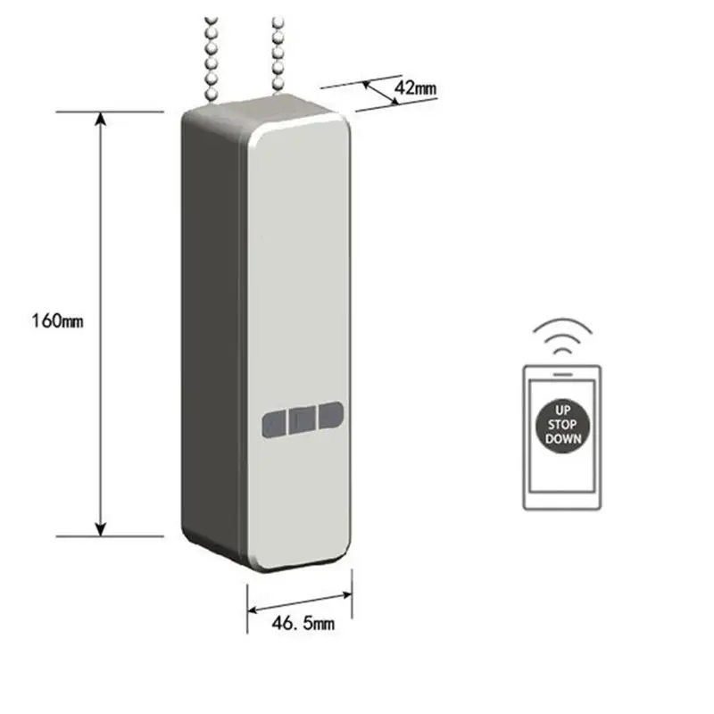 Smart Motorized Chain Roller Blinds WiFi Remote Voice Control Shade Shutter Drive Motor for Alexa/Tuya Wifi/for Google Home
Smart Motorized Chain Roller Blinds WiFi Remote Voice Control Shade Shutter Drive Motor for Alexa/Tuya Wifi/for Google Home