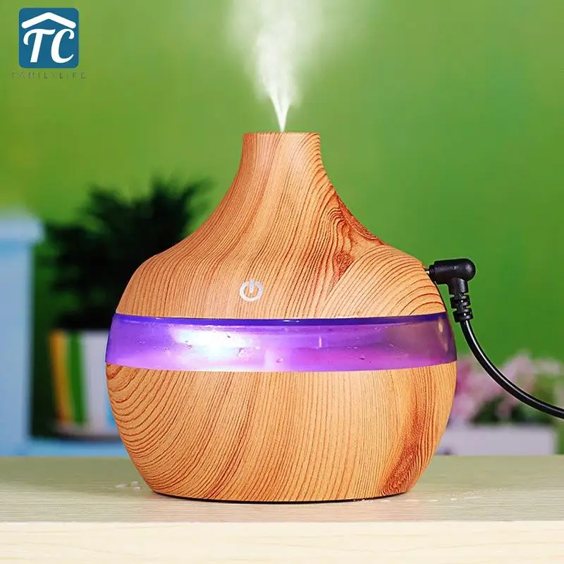 300ml USB Electric Air Humidifier Aroma Diffuser with LED lights Essential Oil Diffuser Aromatherapy Mist Maker for Home
300ml USB Electric Air Humidifier Aroma Diffuser with LED lights Essential Oil Diffuser Aromatherapy Mist Maker for Home
