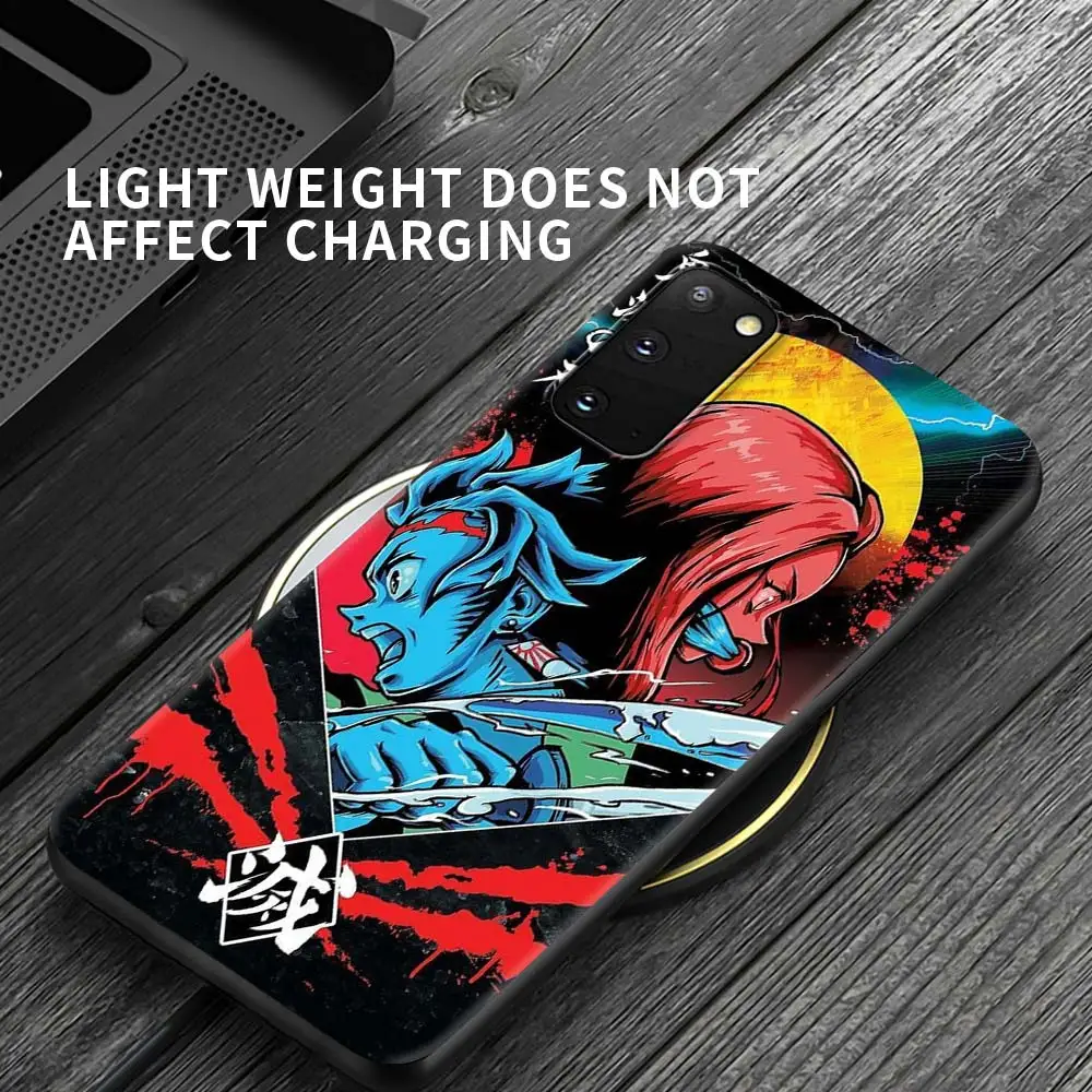Demon Slayer Cute Case For Samsung Galaxy S20 FE S21 S10 S9 S8 Plus Note 20 Ultra 8 9 10 Lite Black Soft Phone Fundas 
Demon Slayer Cute Case For Samsung Galaxy S20 FE S21 S10 S9 S8 Plus Note 20 Ultra 8 9 10 Lite Black Soft Phone Fundas