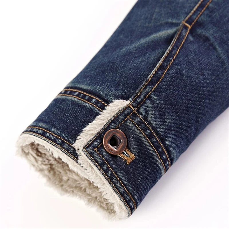 Men Winter Warm Denim Jacket Fleece Thick Wool Casual Jacket Coat Liner Mens Outwear Bomber Cowboy Jackets Jeans Coats 5XL 6XL
Men Winter Warm Denim Jacket Fleece Thick Wool Casual Jacket Coat Liner Mens Outwear Bomber Cowboy Jackets Jeans Coats 5XL 6XL