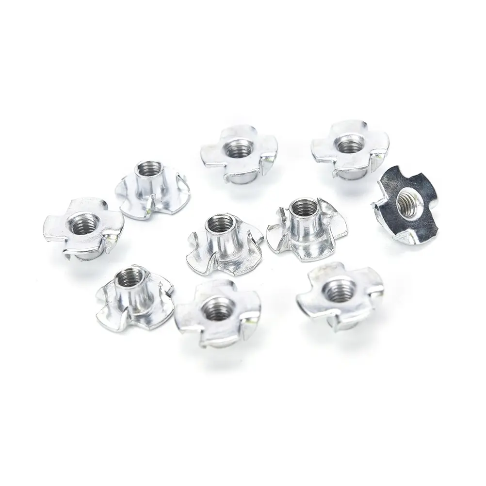 10pcs/lot M4 M5 M6 M8 M10 Zinc Plated Four Claws Nut Speaker Nut T-nut Blind Pronged Tee Nut Furniture Hardware
10pcs/lot M4 M5 M6 M8 M10 Zinc Plated Four Claws Nut Speaker Nut T-nut Blind Pronged Tee Nut Furniture Hardware