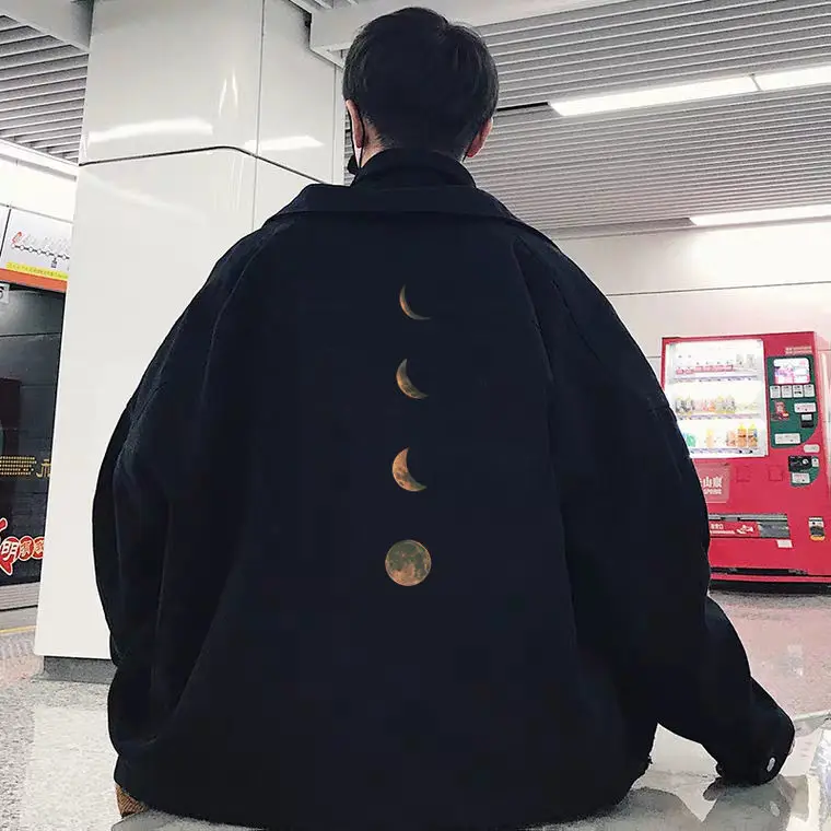Lapel frock coat men's loose fashion brand trend versatile casual student Plush jacket men's jacket
Lapel frock coat men's loose fashion brand trend versatile casual student Plush jacket men's jacket
