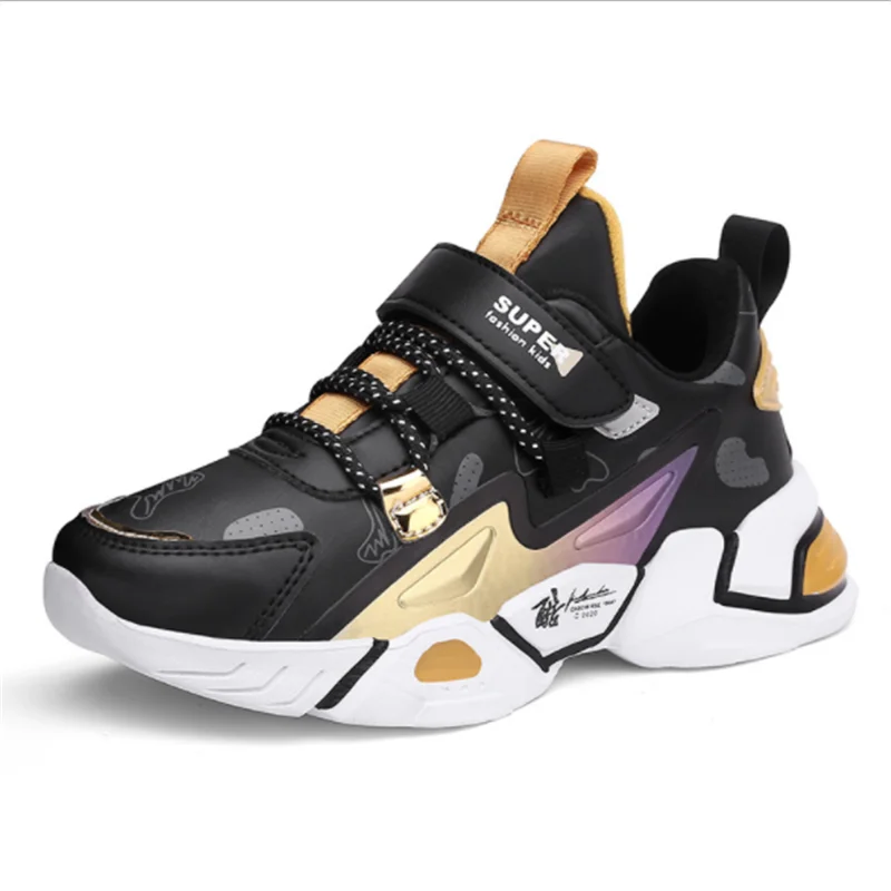 Autumn/Winter Children's Fashion Leather Sports Shoes Boys' Soft Bottom Running Leisure Lightweight Breathable Outdoor Kids Sho
Autumn/Winter Children's Fashion Leather Sports Shoes Boys' Soft Bottom Running Leisure Lightweight Breathable Outdoor Kids Sho