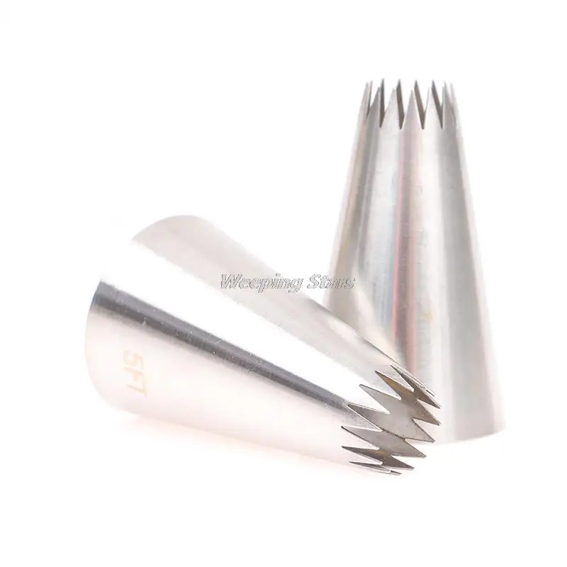 Cake Decorating Tips Piping Nozzle Tips Cupcake Icing Piping Pastry Nozzles #5FT
Cake Decorating Tips Piping Nozzle Tips Cupcake Icing Piping Pastry Nozzles #5FT
