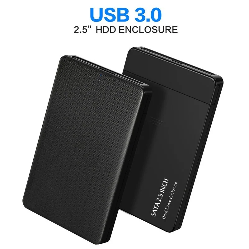 Контейнер для жесткого диска SATA 2 5 дюйма Usb3.0 Переносной SSD скользящая крышка