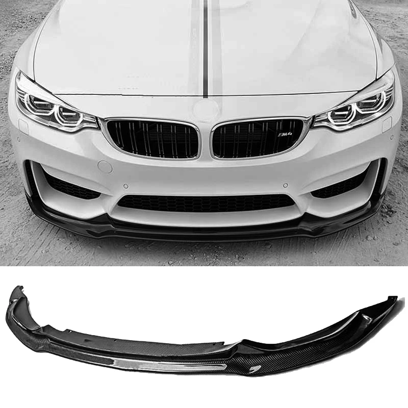Передний бампер из углеродного волокна для BMW F8X M3 M4 B256|front bumper lip|bumper lipfront |