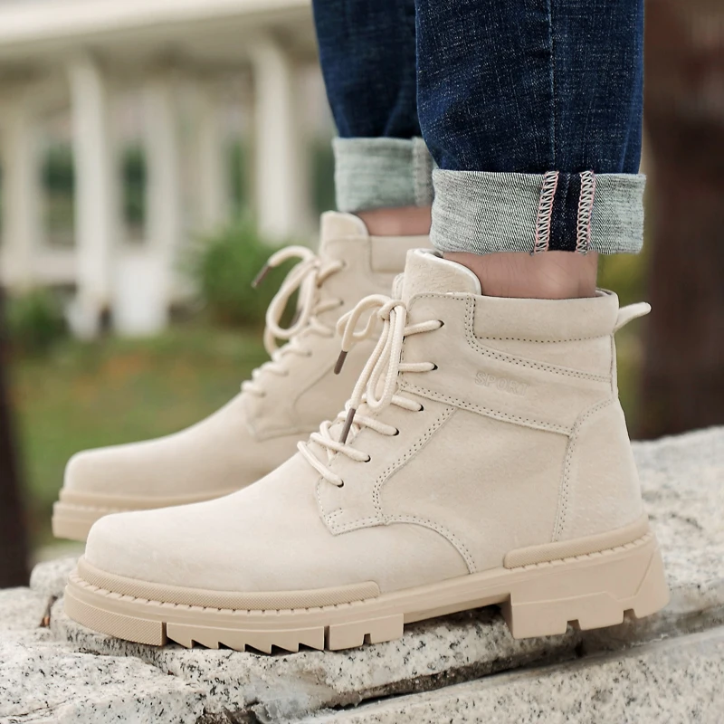 Casual Fashion Sneakers Mens Boots Casual Shoes Men Sneakers Spring Leather For Sports Man Black Zapatos De Hombre Shoe Leisure
Casual Fashion Sneakers Mens Boots Casual Shoes Men Sneakers Spring Leather For Sports Man Black Zapatos De Hombre Shoe Leisure