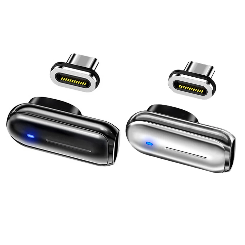 Магнитный адаптер USB C, 100 Вт, 24 контакта, USB PD, быстрая зарядка, Type C, магнитный преобразователь данных, разъем USBC для MacBook Pro Air
Магнитный адаптер USB C, 100 Вт, 24 контакта, USB PD, быстрая зарядка, Type C, магнитный преобразователь данных, разъем USBC для MacBook Pro Air