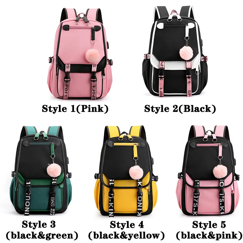 Women girls School Backpacks Anti Theft USB Charge Backpack Waterproof Bagpack School Bags Teenage Travel Bag
Women girls School Backpacks Anti Theft USB Charge Backpack Waterproof Bagpack School Bags Teenage Travel Bag