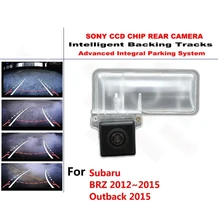 Водонепроницаемая камера заднего вида для Subaru BRZ 2012 ~ 2015 Outback CCD