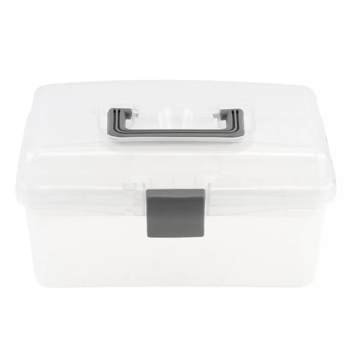 8 Inch Transparent White PP Plastic Portable Multifunctional Double-layer Storage Tool Box with 200mm Length 124mm Width
8 Inch Transparent White PP Plastic Portable Multifunctional Double-layer Storage Tool Box with 200mm Length 124mm Width