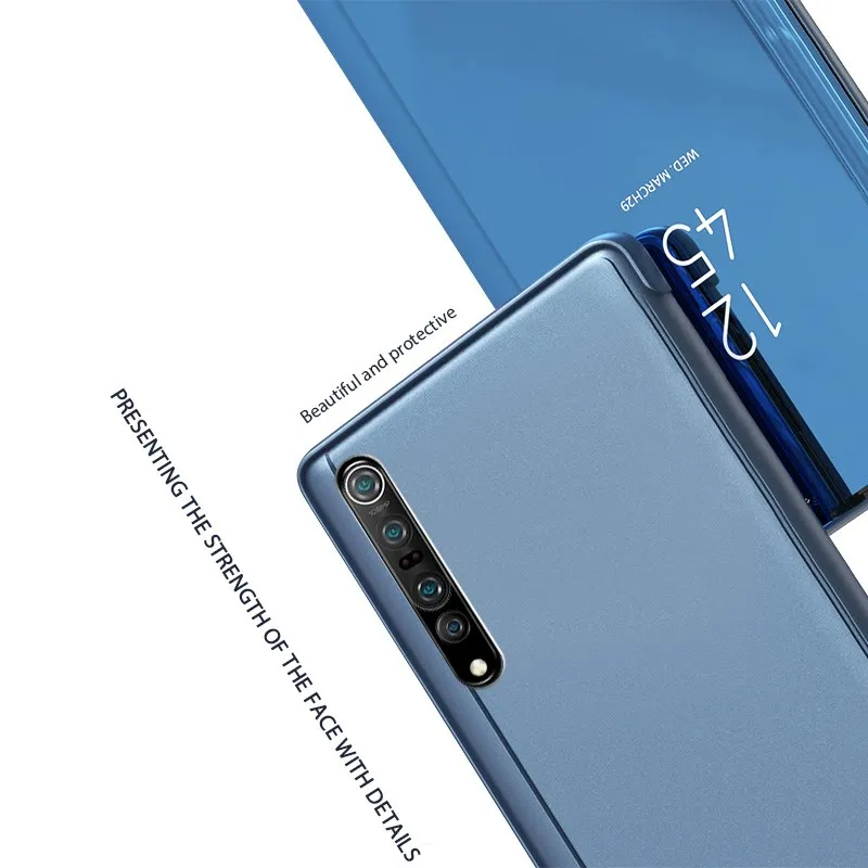 

Smart View Phone Case For Redmi Xiaomi F1 A1 A2 A3 5X 6X 8 9T CC9E Note 10 Ultra Pro Lite SE Flip Kickstand Leather Cover Cases