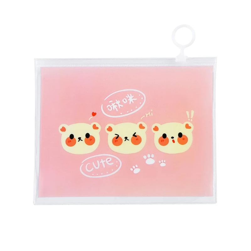 Summer Cartoon Bear Print PVC Cosmetic Bag Zipper Waterproof Toiletry Bag Travel Transparent Stationery Storage Organizer Makeup
Summer Cartoon Bear Print PVC Cosmetic Bag Zipper Waterproof Toiletry Bag Travel Transparent Stationery Storage Organizer Makeup