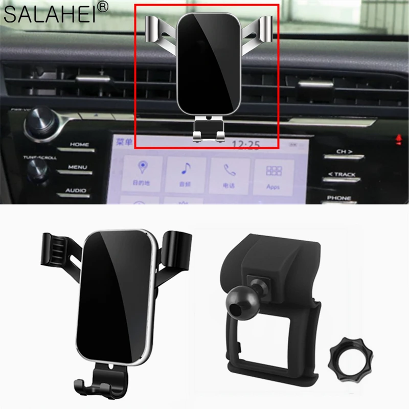 Luxurious Car Phone Holder For Toyota Camry 2018 2019 Air Interior Dashboard Holder Cell Stand Support Car Interior Accessories 
Luxurious Car Phone Holder For Toyota Camry 2018 2019 Air Interior Dashboard Holder Cell Stand Support Car Interior Accessories