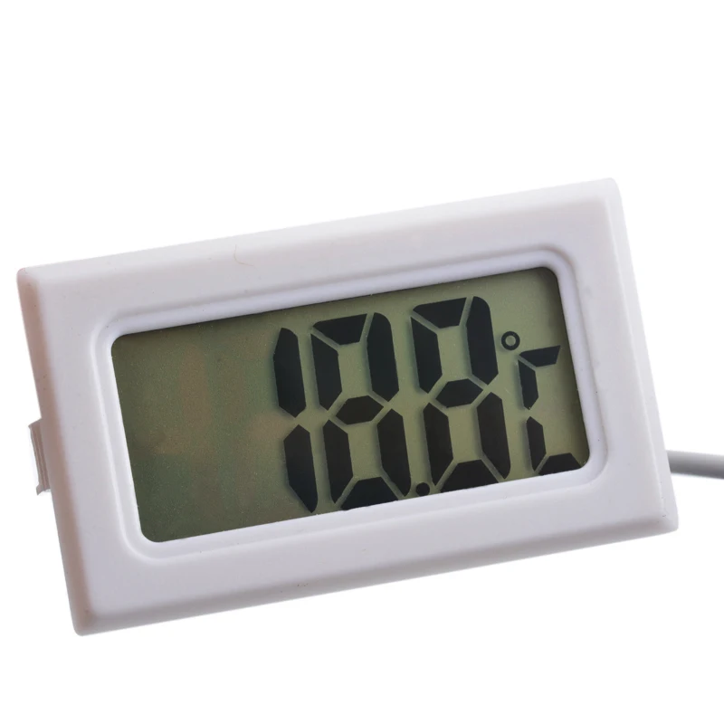 1 LCD Digital Thermometer Waterproof Freezer Aquarium Humidity Meters 2 Seconds 1/2/3/5m Weather Station | Инструменты