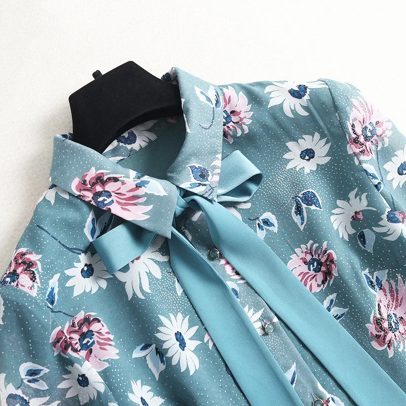 2021 Fashion Women Spring Designers Full Sleeve Floral Print Dress Shirt Collar Aline Vestidos Elegant Casual Clothes Female
2021 Fashion Women Spring Designers Full Sleeve Floral Print Dress Shirt Collar Aline Vestidos Elegant Casual Clothes Female