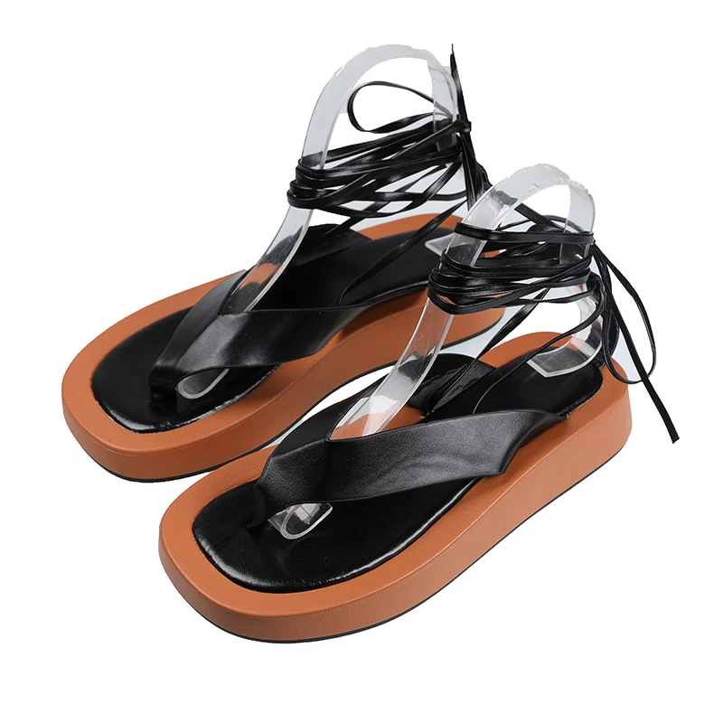 Women Sandals Flat Flip Flops Thick Bottom Ladies Shoes Beach Round Toe Band Female Footwear Solid Fashion Comfortbale 2021 New
Women Sandals Flat Flip Flops Thick Bottom Ladies Shoes Beach Round Toe Band Female Footwear Solid Fashion Comfortbale 2021 New
