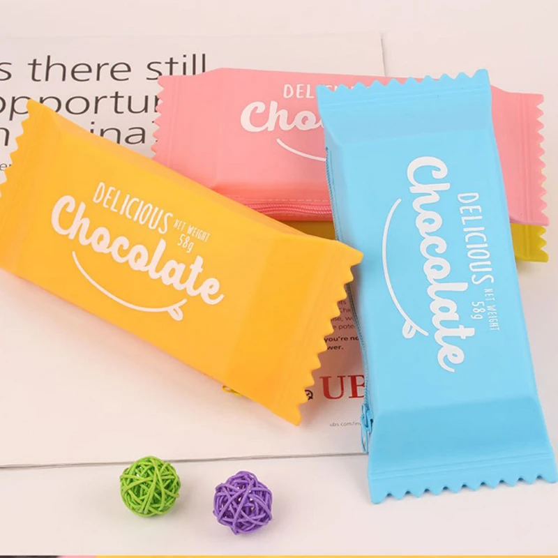1 Pcs Waterproof Candy Bag Cute Soft Silicone Rubber Pencil Bag Student Pen Case Pouch Student Pen Box Office School Supplies
1 Pcs Waterproof Candy Bag Cute Soft Silicone Rubber Pencil Bag Student Pen Case Pouch Student Pen Box Office School Supplies
