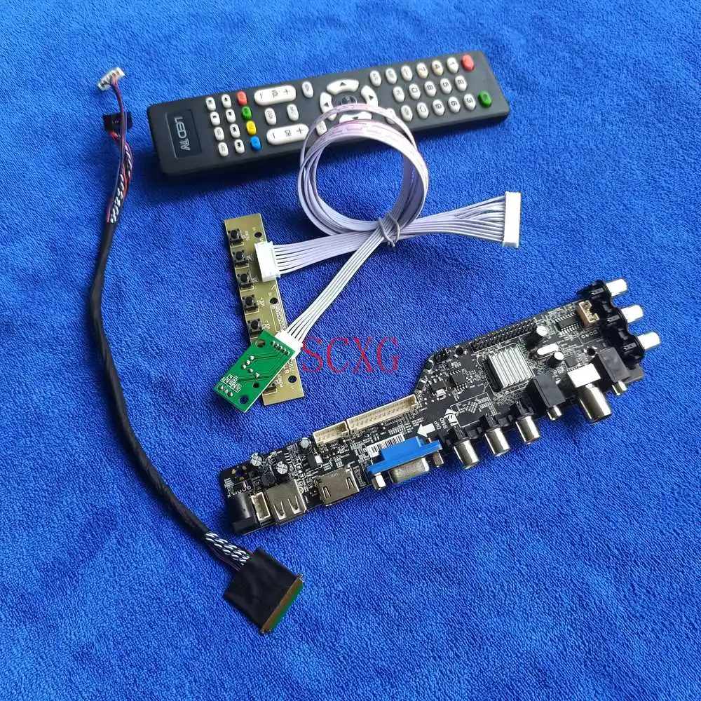 Плата контроллера дисплея, совместимая с HDMI, DVB, VGA, USB, AV, комплект «сделай сам» для HV121WX5/HX121WX1, LVDS, 40-контактный светодиодный/ЖК-дисплей 1280*800, ци...
Плата контроллера дисплея, совместимая с HDMI, DVB, VGA, USB, AV, комплект «сделай сам» для HV121WX5/HX121WX1, LVDS, 40-контактный светодиодный/ЖК-дисплей 1280*800, ци...