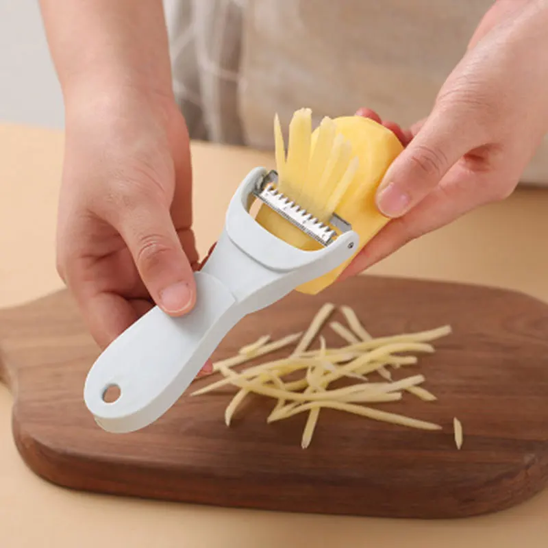 Multi-function Vegetable Peeler&Julienne Cutter Julienne Peeler Potato Carrot Grater Kitchen Tool
Multi-function Vegetable Peeler&Julienne Cutter Julienne Peeler Potato Carrot Grater Kitchen Tool